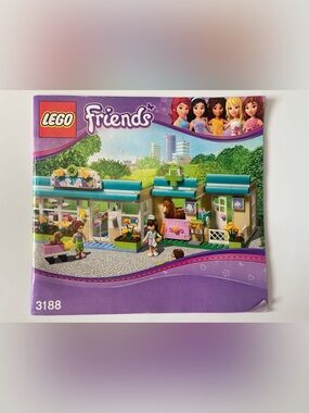 Lego Friends Instruction Booklet for Set No. 3188 - Heartlake Vet
